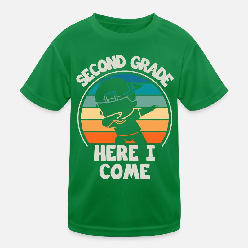 Second grade teacher for back to school Kids Functional T-Shirt