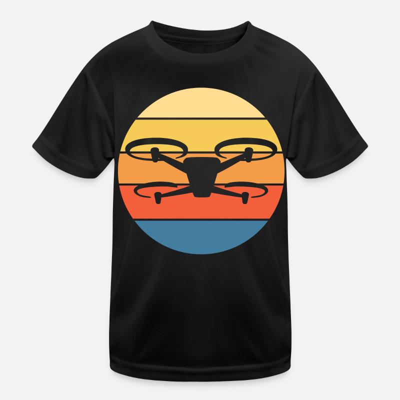 Drone Drone Pilot Drone Operator Quadcopter Kids Functional T-Shirt