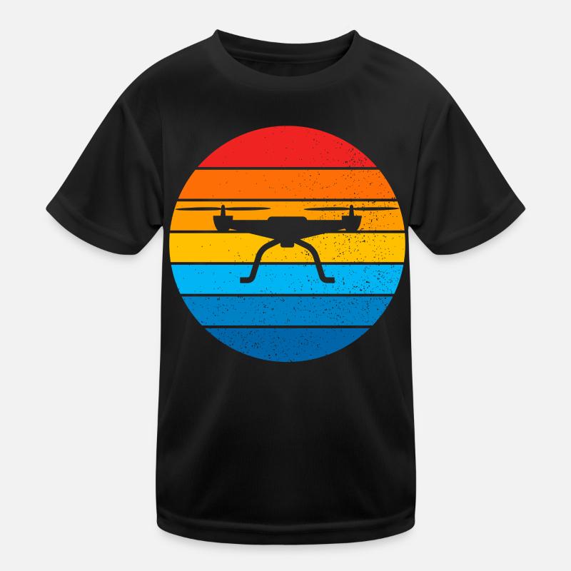 Drone Drone Pilot Drone Operator Quadcopter Kids Functional T-Shirt