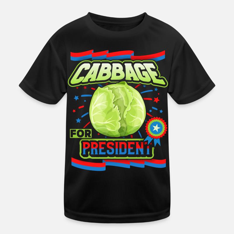 Chou, dicton drôle, Chou-pour-président T-shirt sport Enfant