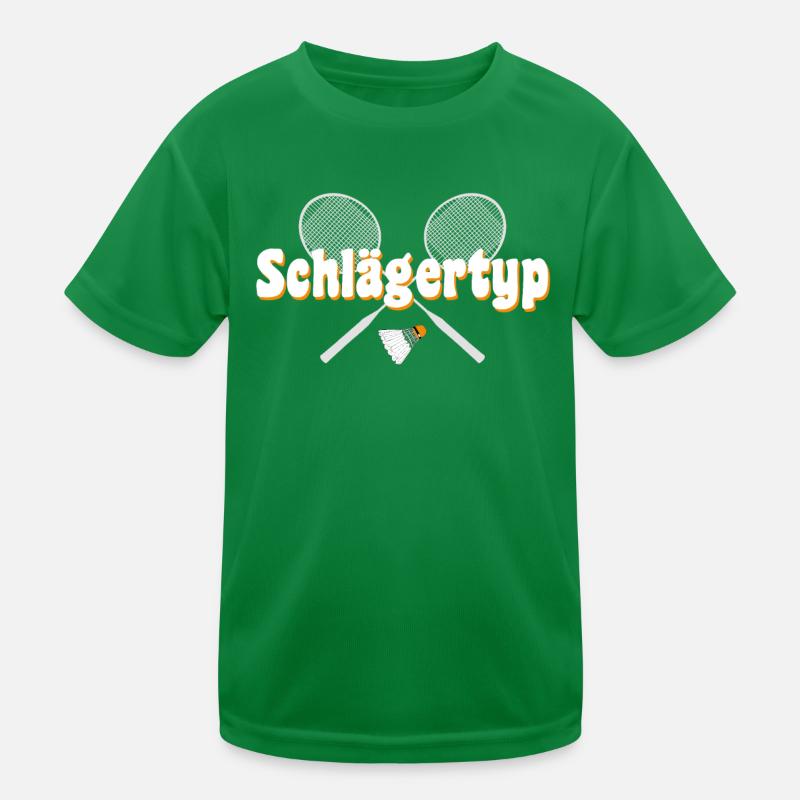 crossminton schlägertyp Kinder Funktions-T-Shirt