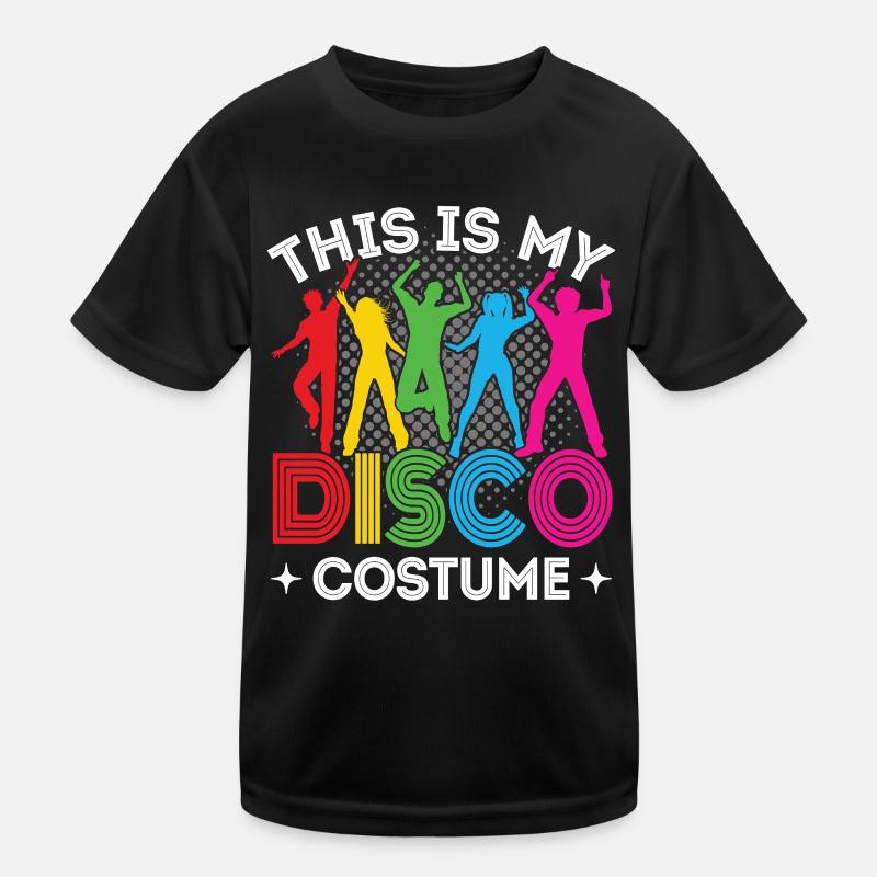 Disco 70s 80s Disco Party Outfit DiscoTheque Kids Functional T-Shirt