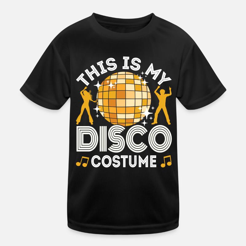 Disco 70s 80s Disco Party Outfit DiscoTheque Kids Functional T-Shirt