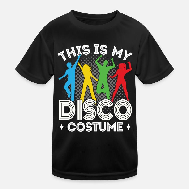 Disco 80er 70er Jahre Disko Party Outfit Diskothek Kinder Funktions-T-Shirt