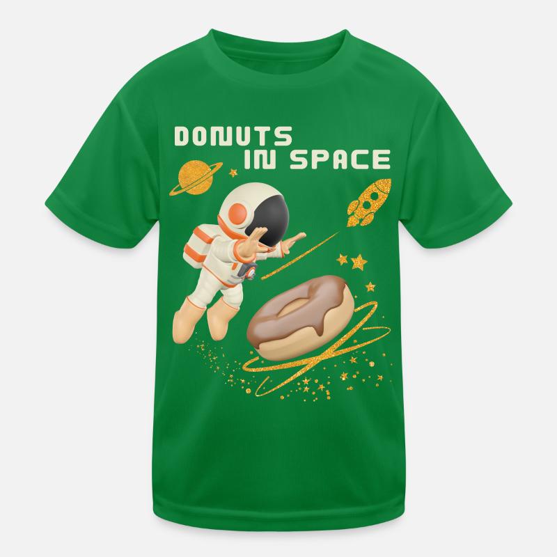 Donut space, beignets dans l’espace, drôle d’astronaute T-shirt sport Enfant