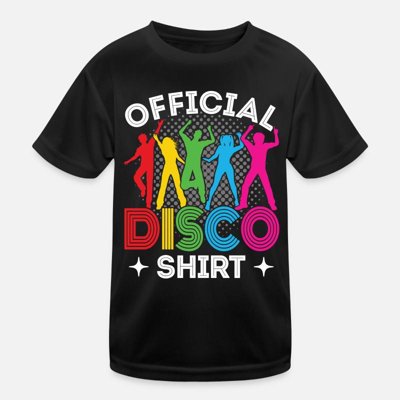 Disco 70s 80s Disco Party Outfit DiscoTheque Kids Functional T-Shirt