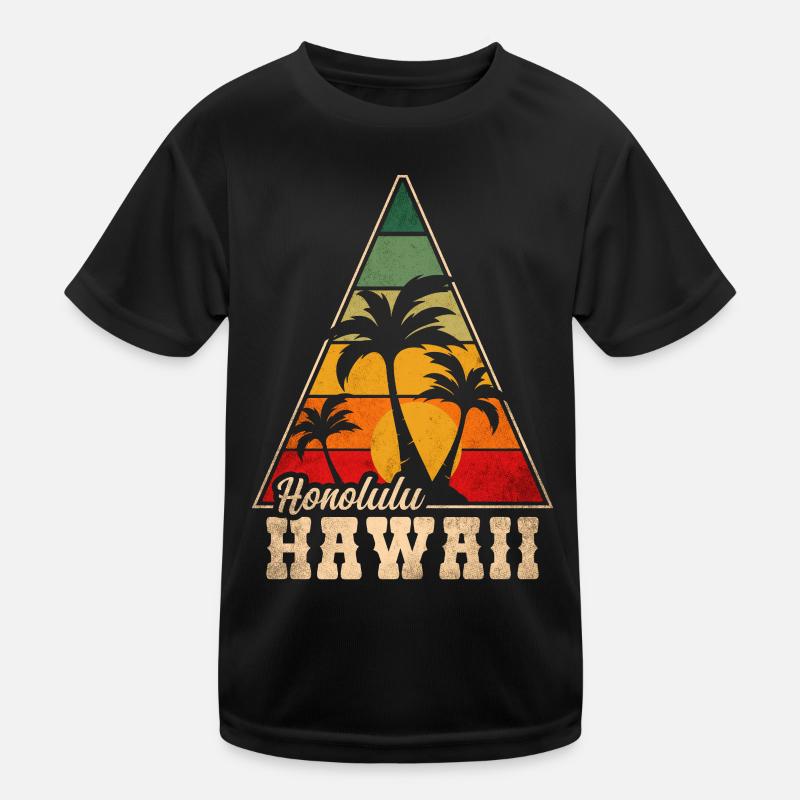 Hawaii Honolulu Kinder Funktions-T-Shirt