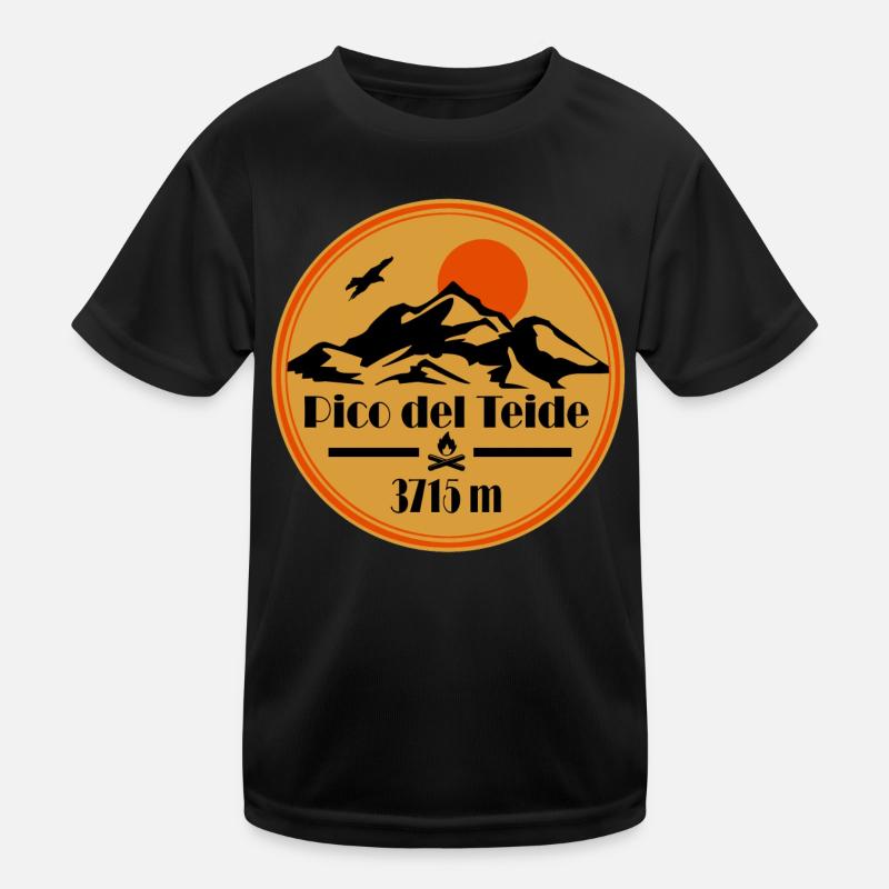 Pico del teide Kids Functional T-Shirt