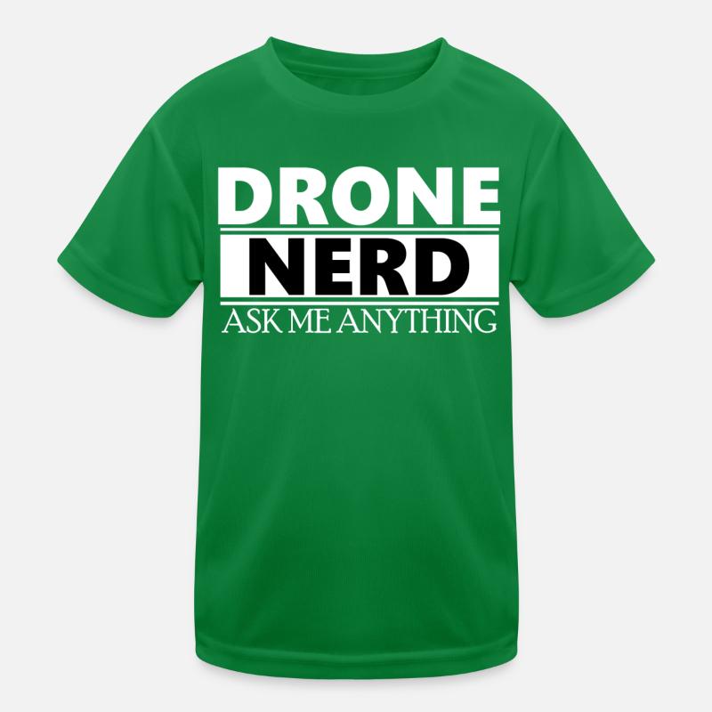 drone nerd ask me anything Kids Functional T-Shirt