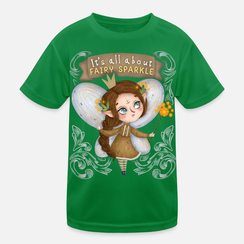 Feen, Märchenfee, Spruch, gute Fee, Fairycore Kinder Funktions-T-Shirt
