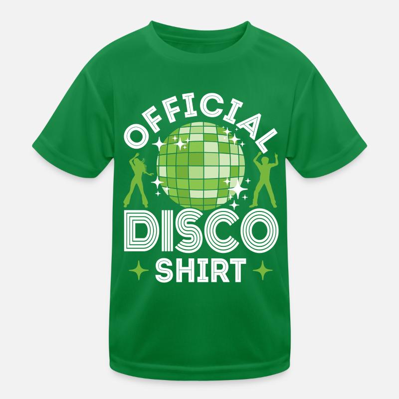 Disco 70s 80s Disco Party Outfit Discotheque Kids Functional T-Shirt