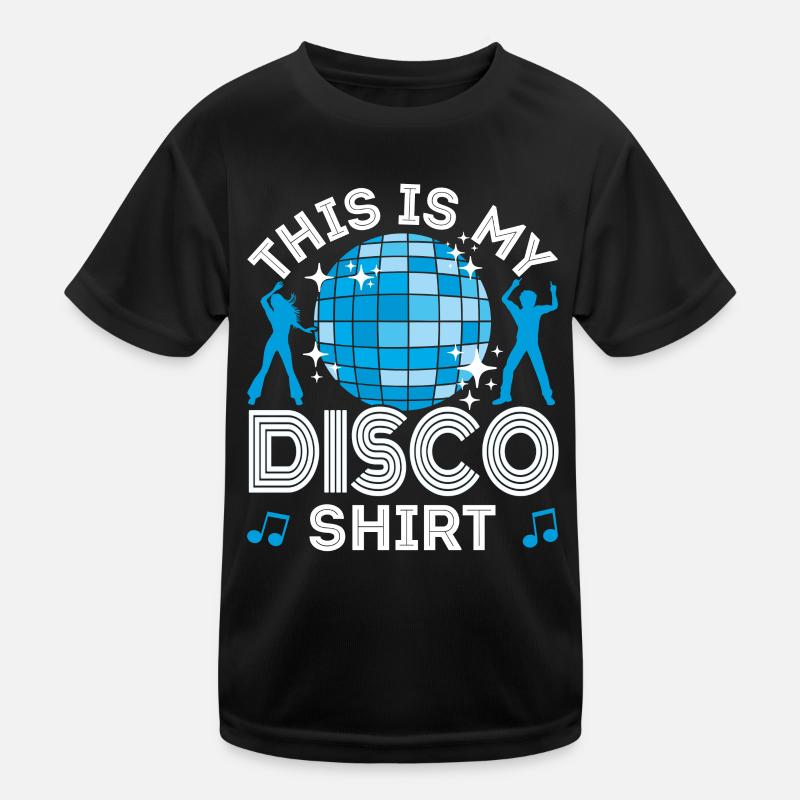 Disco 70er 80er Jahre Disko Party Outfit Discothek Kinder Funktions-T-Shirt