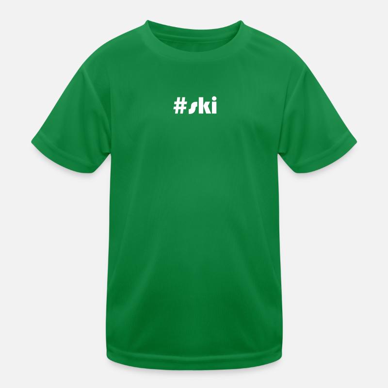 Ski - #ski T-shirt sport Enfant
