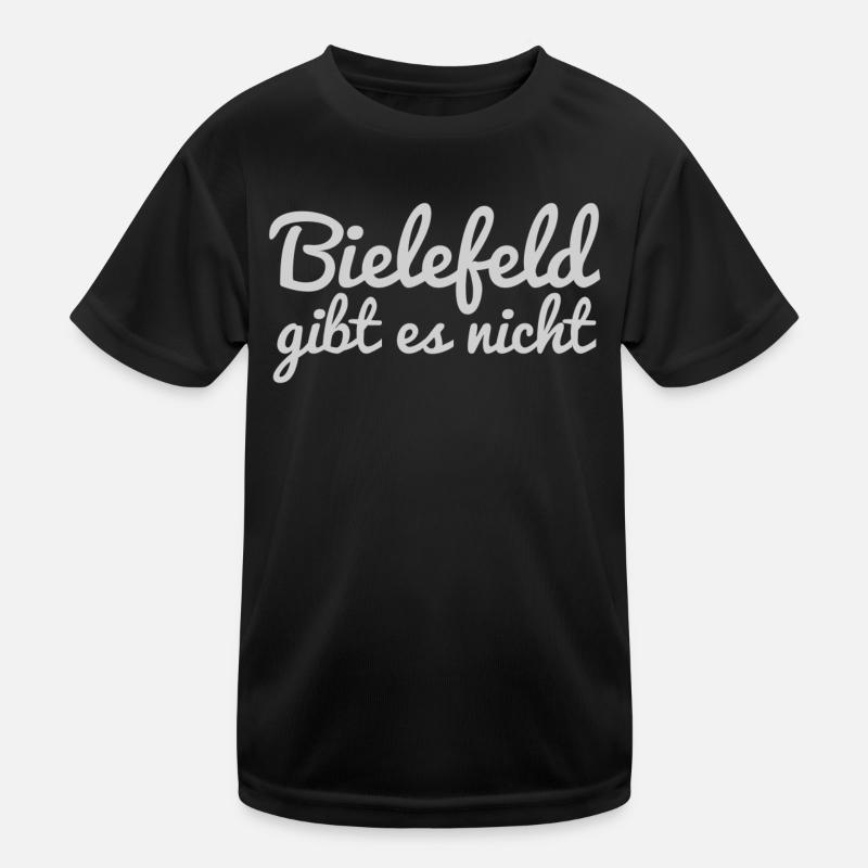 Bielefeld gibt es nicht Kinder Funktions-T-Shirt