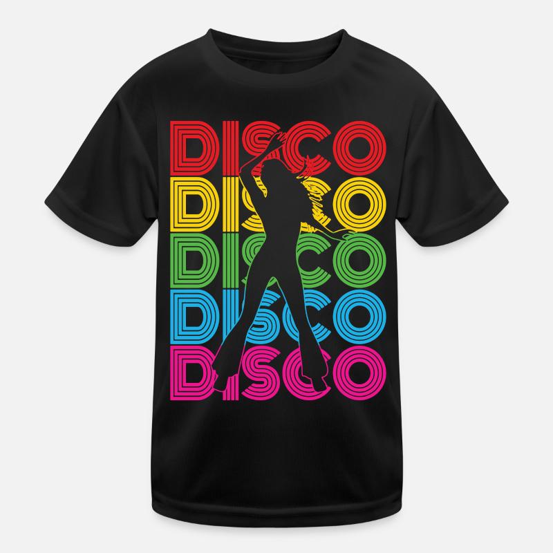 Disco 70s 80s Disco Party Outfit DiscoTheque Kids Functional T-Shirt