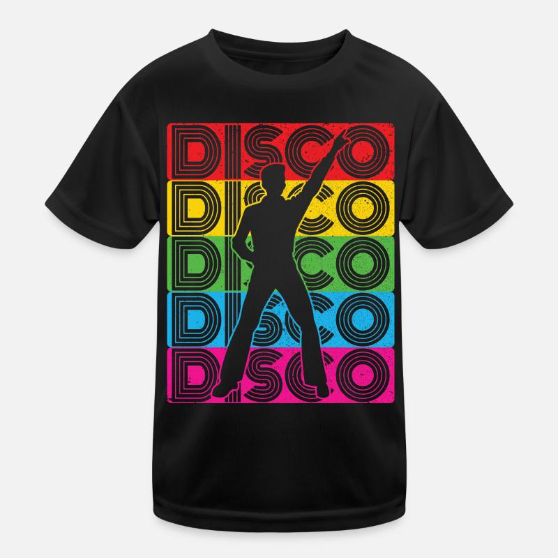 Disco 70s 80s Disco Party Outfit DiscoTheque Kids Functional T-Shirt
