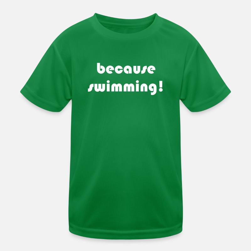 Natation - parce que la natation T-shirt sport Enfant