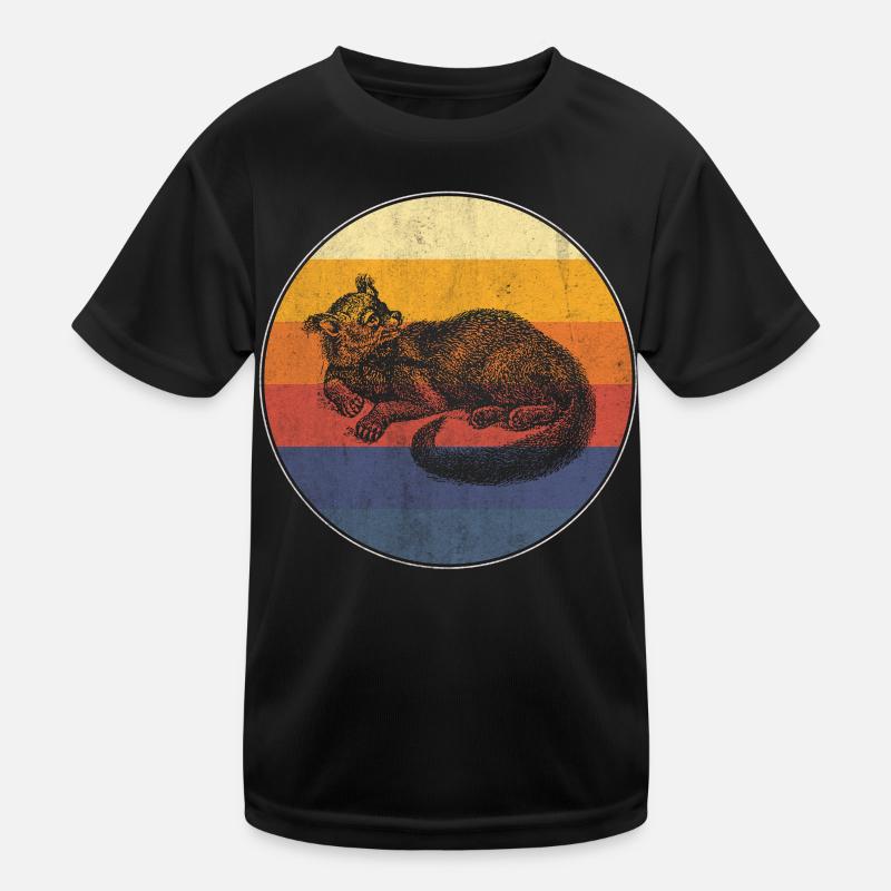 Binturong - Kids Functional T-Shirt - black