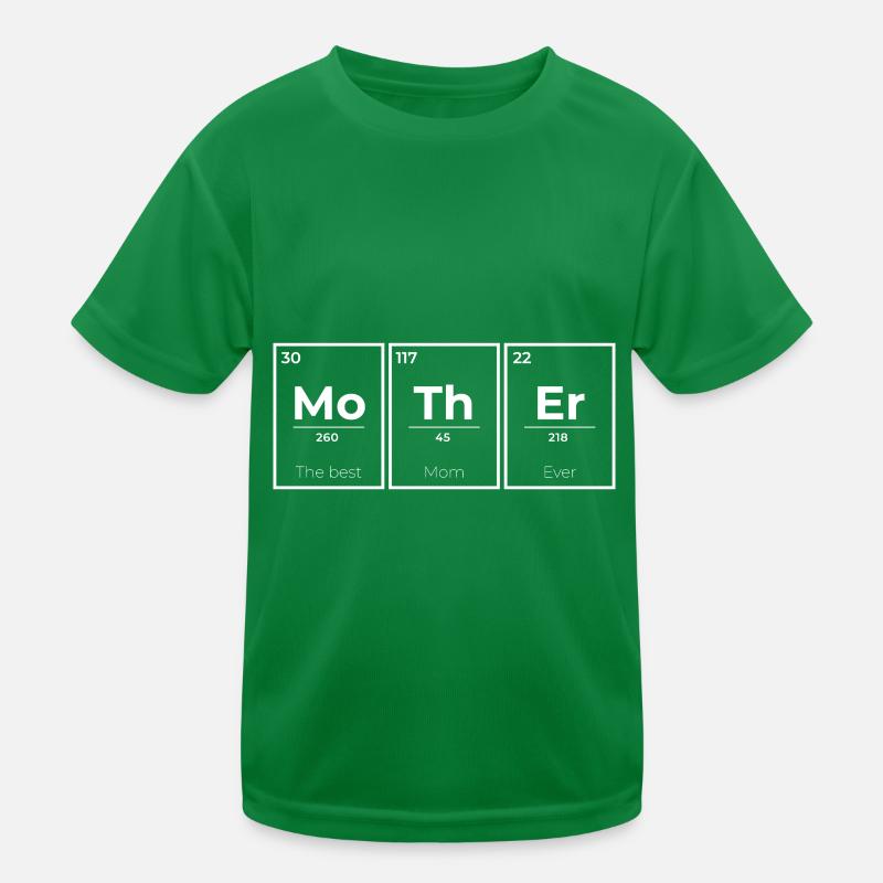 Mutter - tableau périodique Mère T-shirt sport Enfant