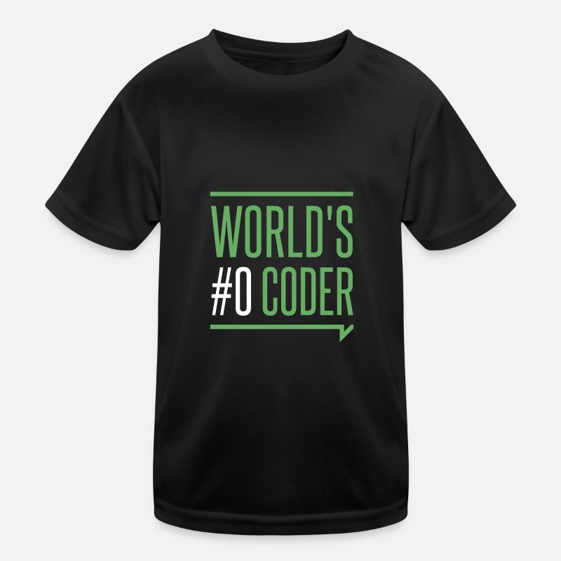 Programmierer - creators coders world's #0 coder Kinder Funktions-T-Shirt