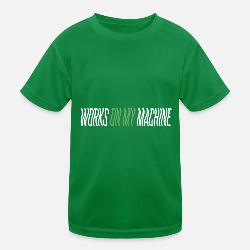 Programmer - works on my machine Kids Functional T-Shirt