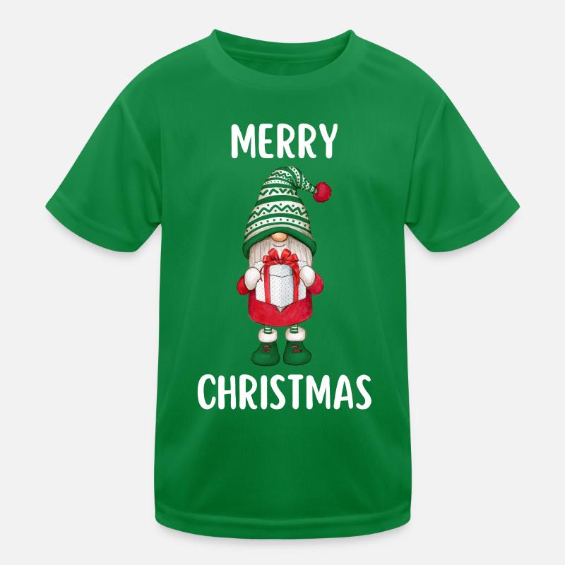Joyeux Noël Drôle de Chemise de Noël T-shirt sport Enfant