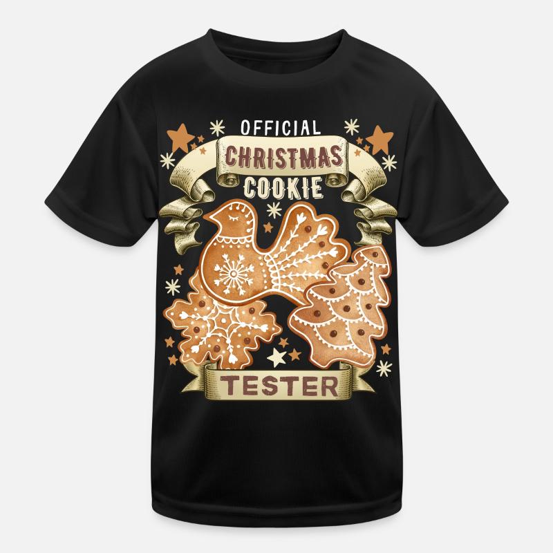 Biscuits de Noël, Biscuits de Noël, Pain d’épices T-shirt sport Enfant