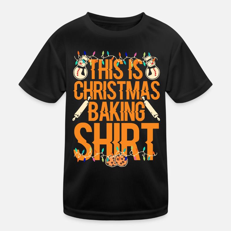 Weihnachten Kostüm Kinder Funktions-T-Shirt