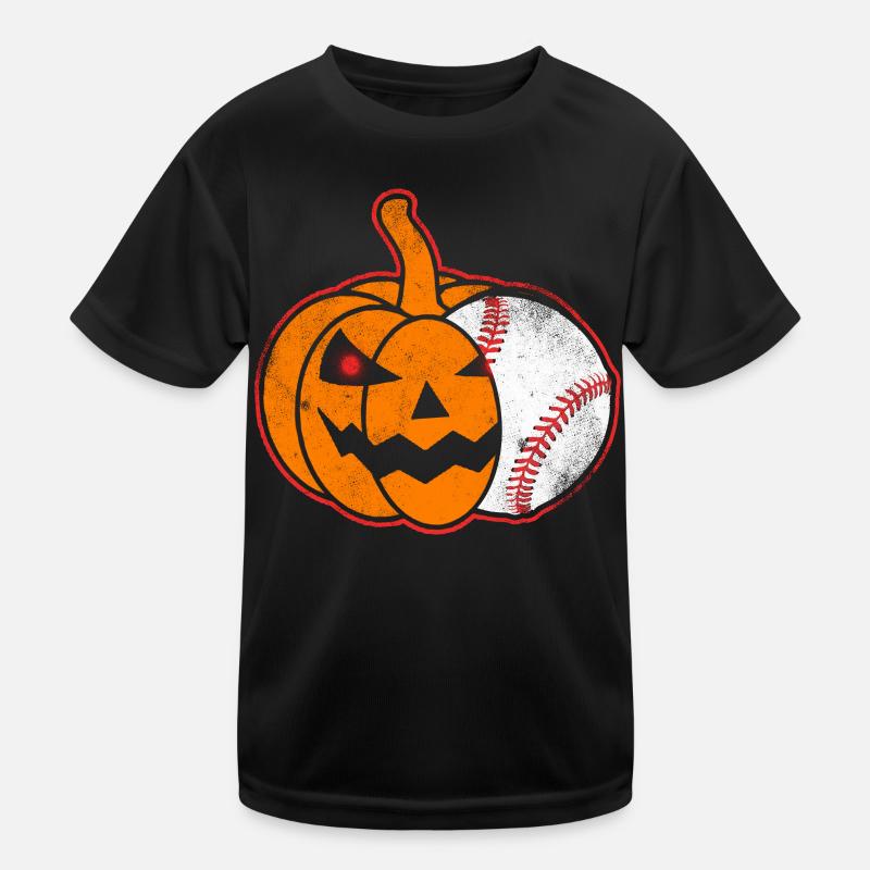 Baseball Halloween T-shirt sport Enfant