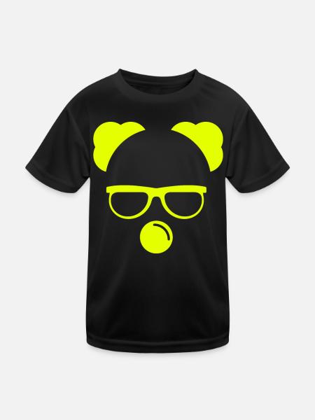 Clown Costume Carnival Carnival - Kids Functional T-Shirt - black - Front