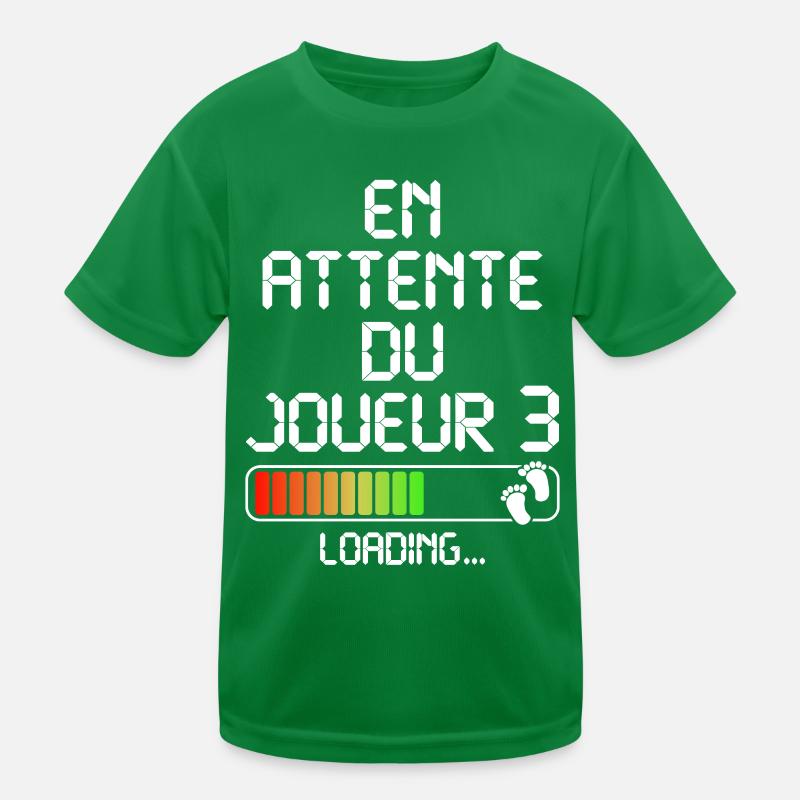 Futur Papa Future Maman Annonce Grossesse Parents T-shirt sport Enfant
