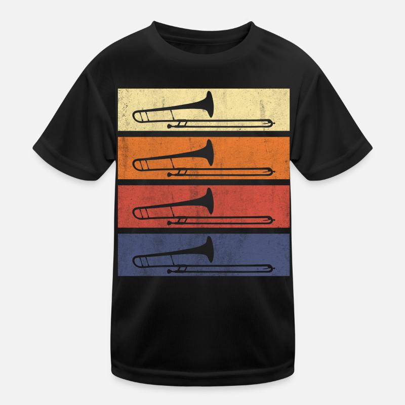 Trompete Blasmusik Kinder Funktions-T-Shirt