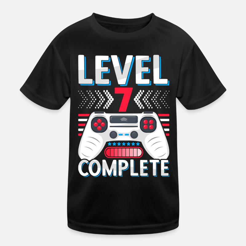 7th grade completed Realschule Gymnasium Gamer Kids Functional T-Shirt