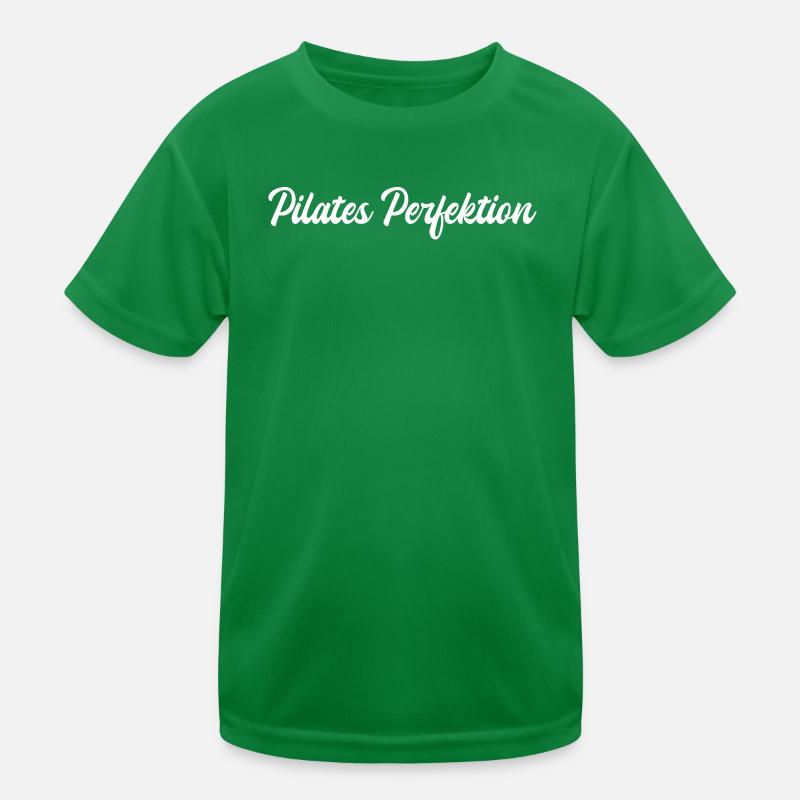 Pilates - Pilates Perfektion Kinder Funktions-T-Shirt