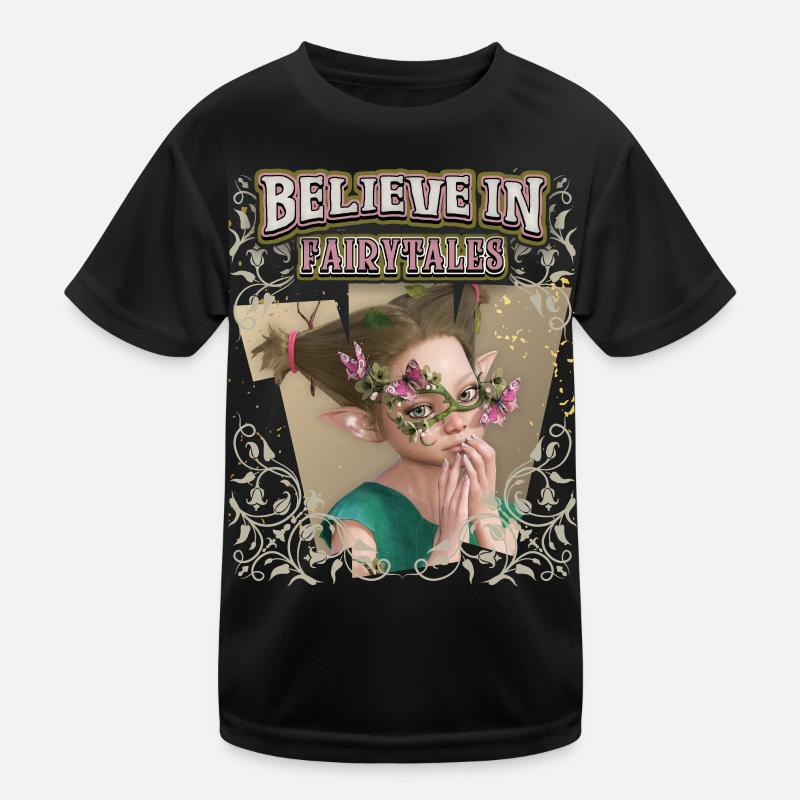Waldfee, Woodnymph, Fairycore, Elfe Spruch Kinder Funktions-T-Shirt