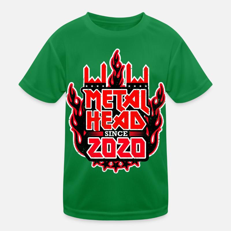METALHEAD since 2020 Kids Functional T-Shirt