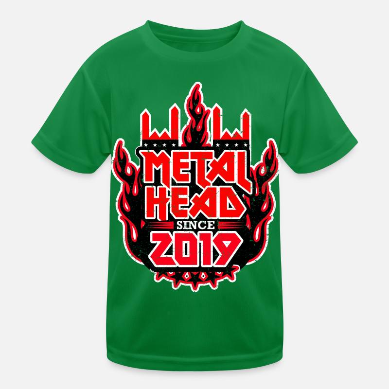 METALHEAD since 2019 Kinder Funktions-T-Shirt