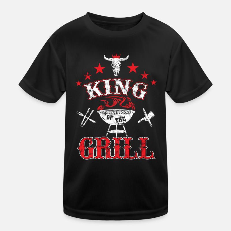 Roi du grill T-shirt sport Enfant