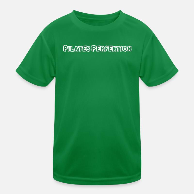 Pilates - Pilates Perfektion Kinder Funktions-T-Shirt