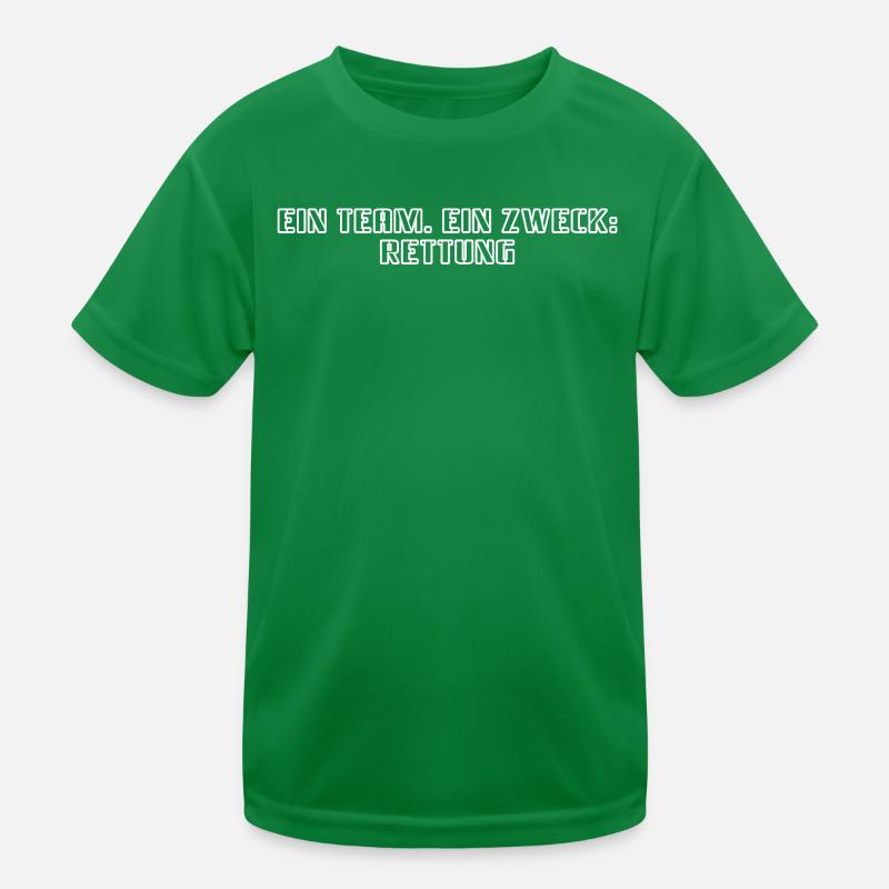 Feuerwehr - Ein Team. Ein Zweck: Rettung Kinder Funktions-T-Shirt