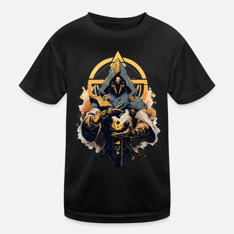 Epic Gamer Guardian avec source d’énergie dorée T-shirt sport Enfant