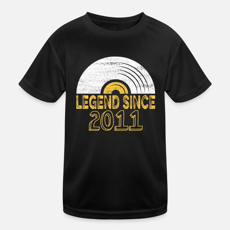 2011 Geburtstag Vinyl Legend since Kinder Funktions-T-Shirt