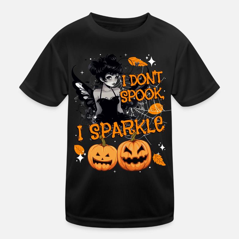 Halloween-Fee Verkleidung I don't spook, I sparkle Kinder Funktions-T-Shirt