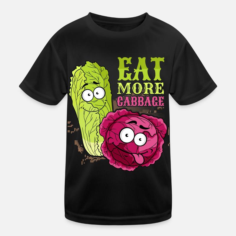 Kohl, lustiger Spruch, Rotkohl, Chinakohl Kinder Funktions-T-Shirt
