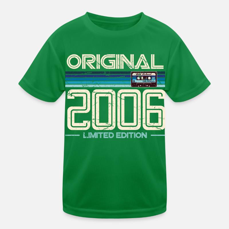 18e anniversaire 2006 Année de naissance T-shirt sport Enfant