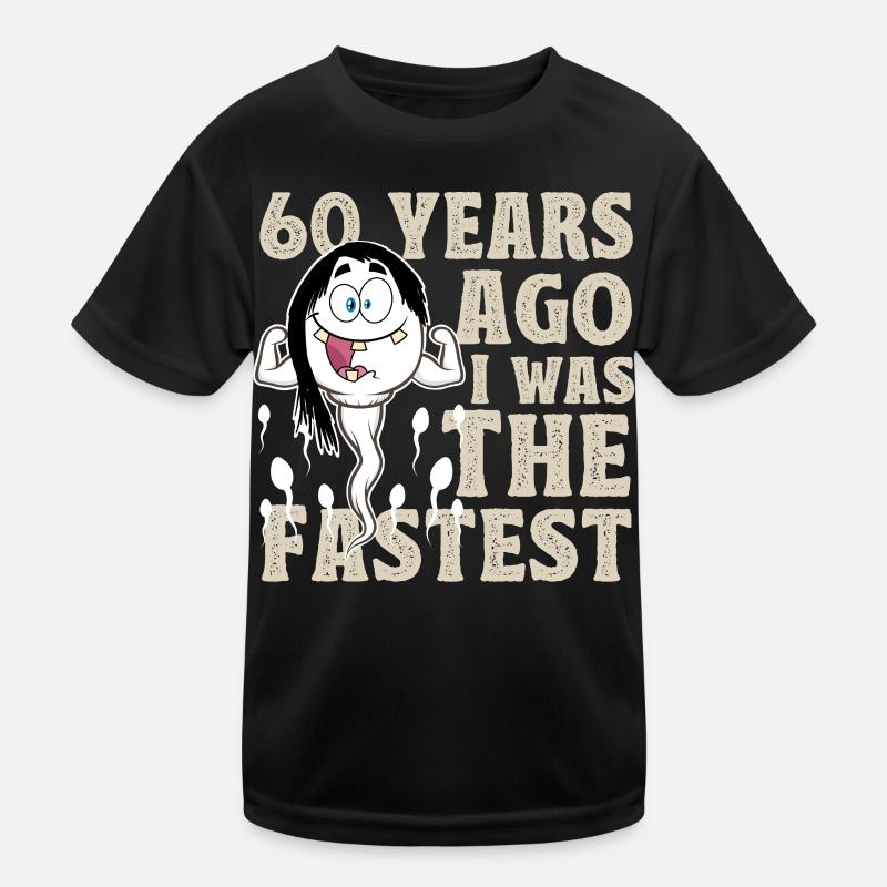 60. Geburtstag Lustige Geschenkidee Kinder Funktions-T-Shirt