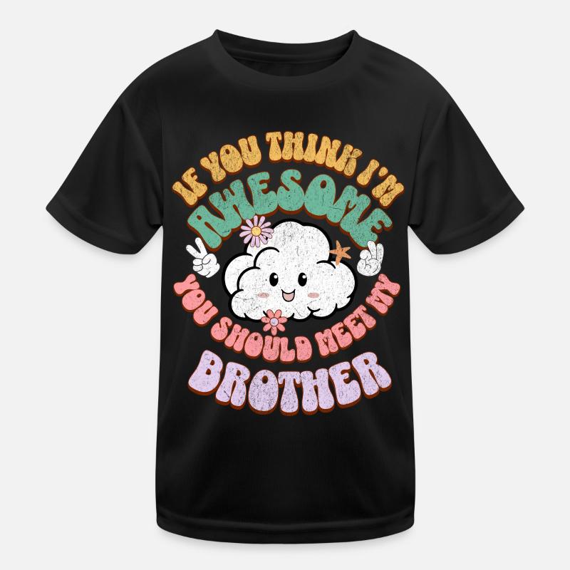 Sibling Brother Kids Functional T-Shirt