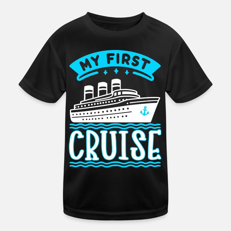 Kreuzfahrt Kreuzfahrtschiff Kreuzfahrturlaub Kinder Funktions-T-Shirt