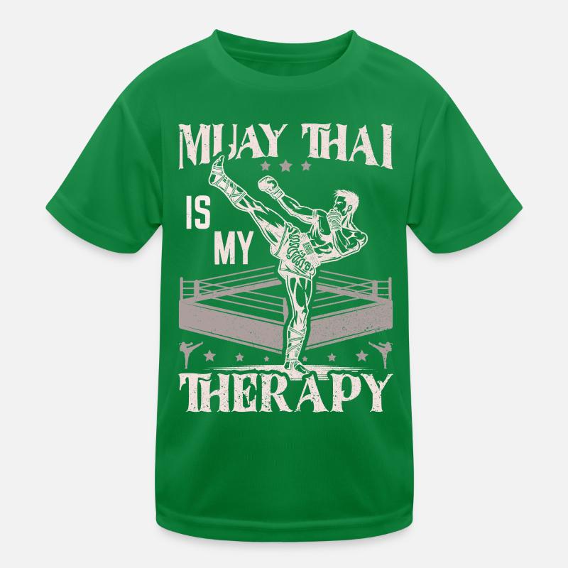 Muay Thai Boxing, Thai Boxer, Thai Boxing Kinder Funktions-T-Shirt