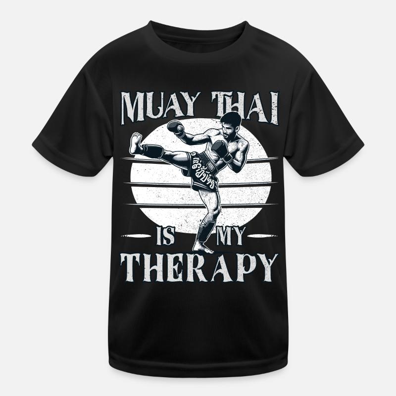 Muay Thai Boxing, Thai Boxer, Thai Boxing Kinder Funktions-T-Shirt